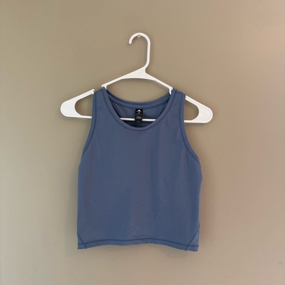 90 Degree By Reflex Blue Tank Top